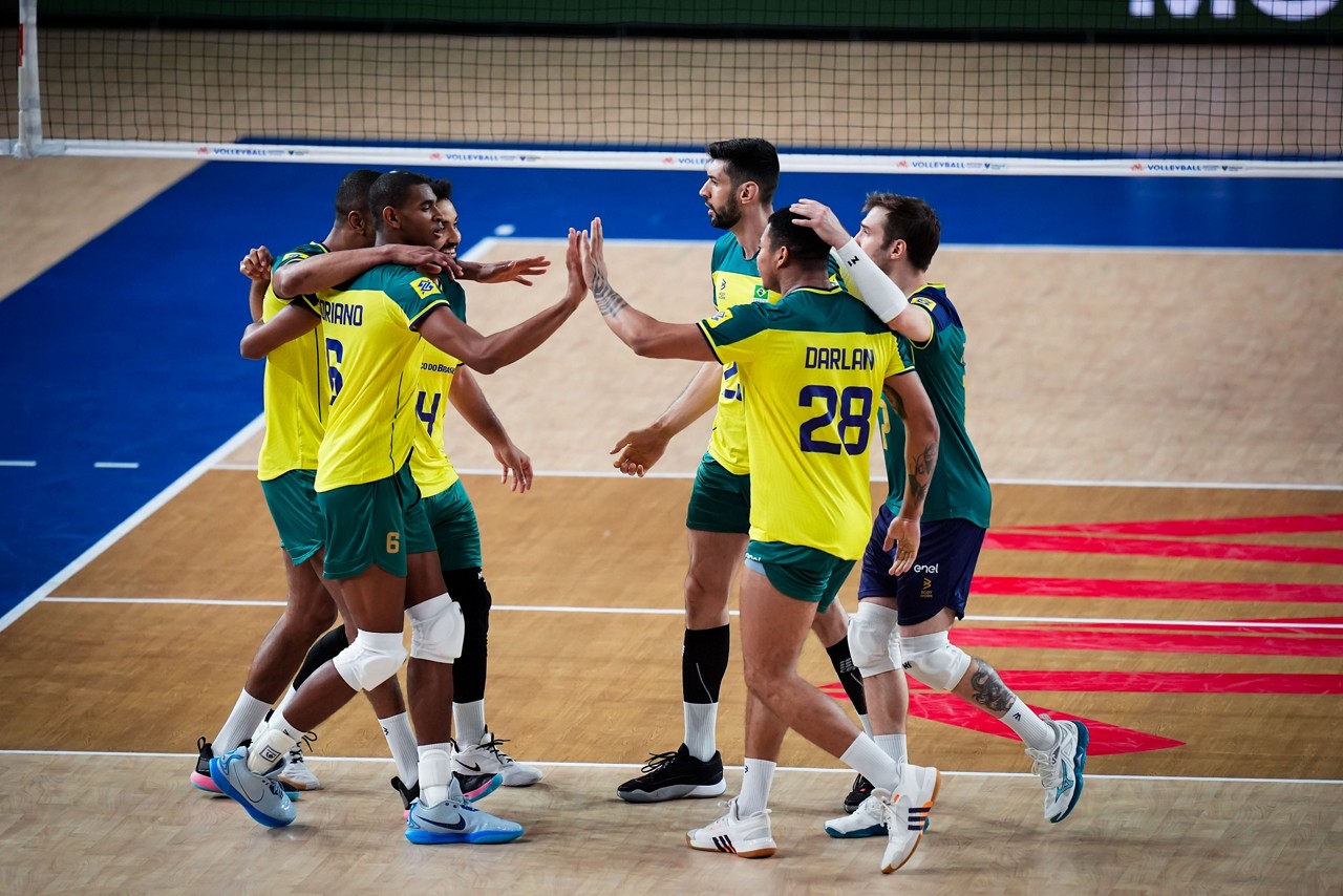Brasil perde para Eslovenia na Liga das Nações (VNL) 2024