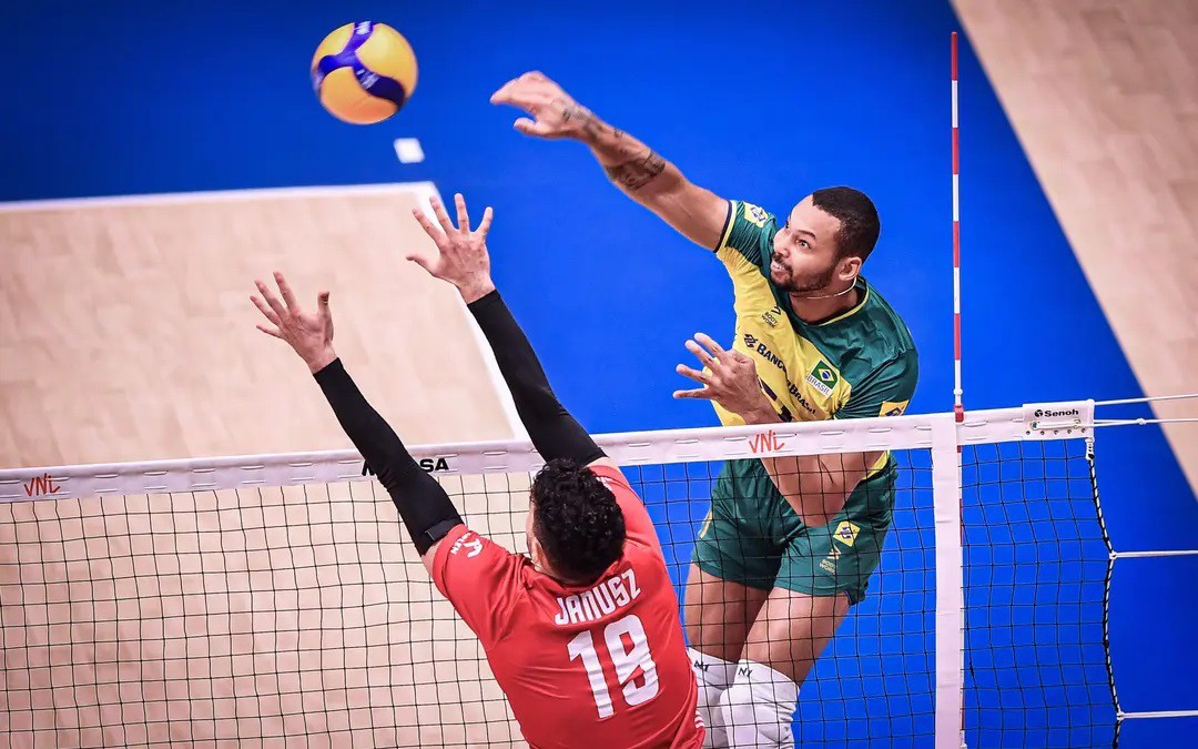 Brasil x Polonia liga das Nações