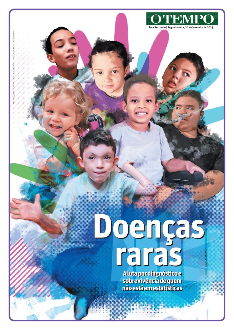 Capa do caderno especial sobre doenças raras