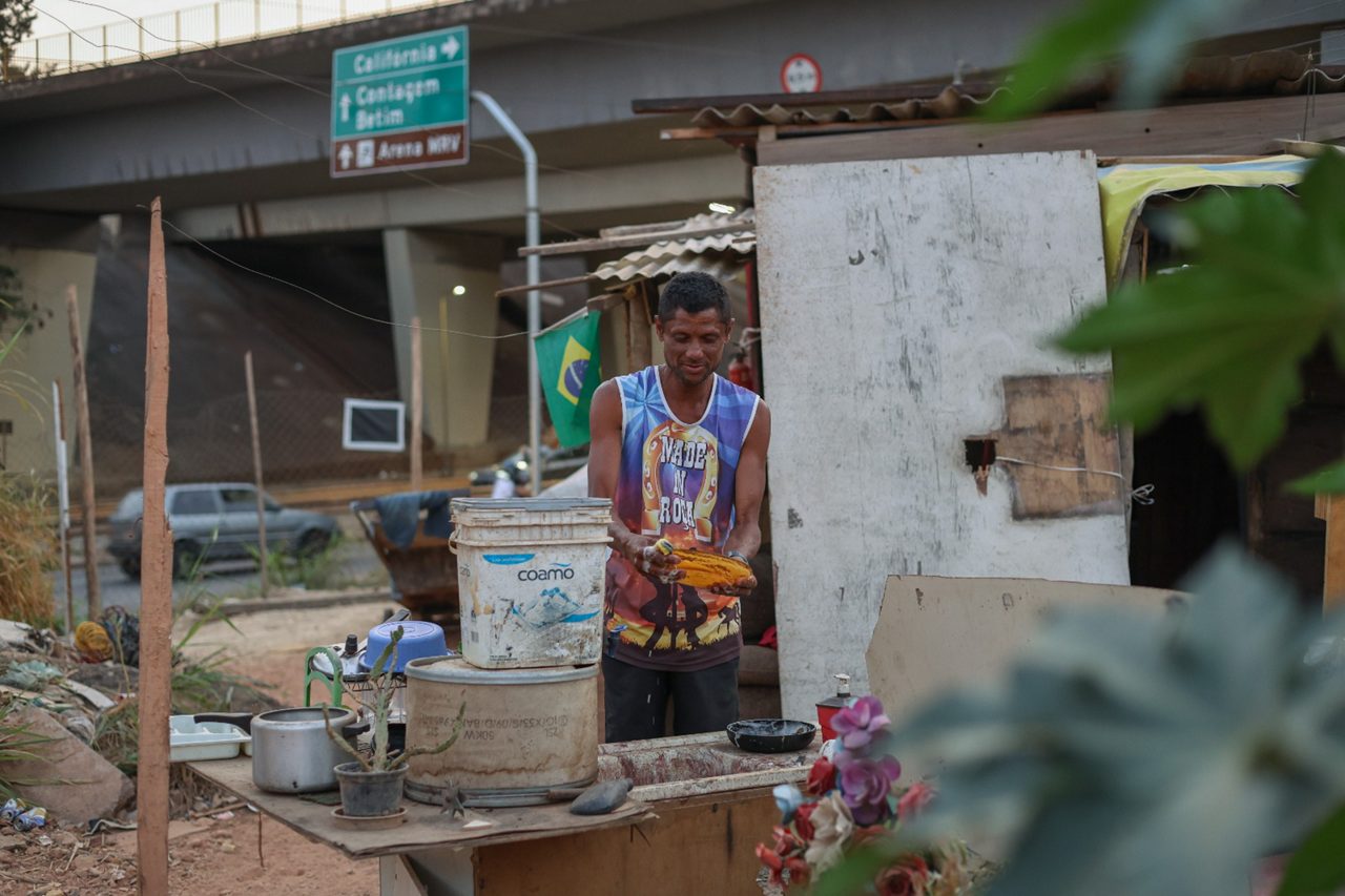Gislésio está no grupo de 158,08 mil mineiros que vivem em moradias improvisadas