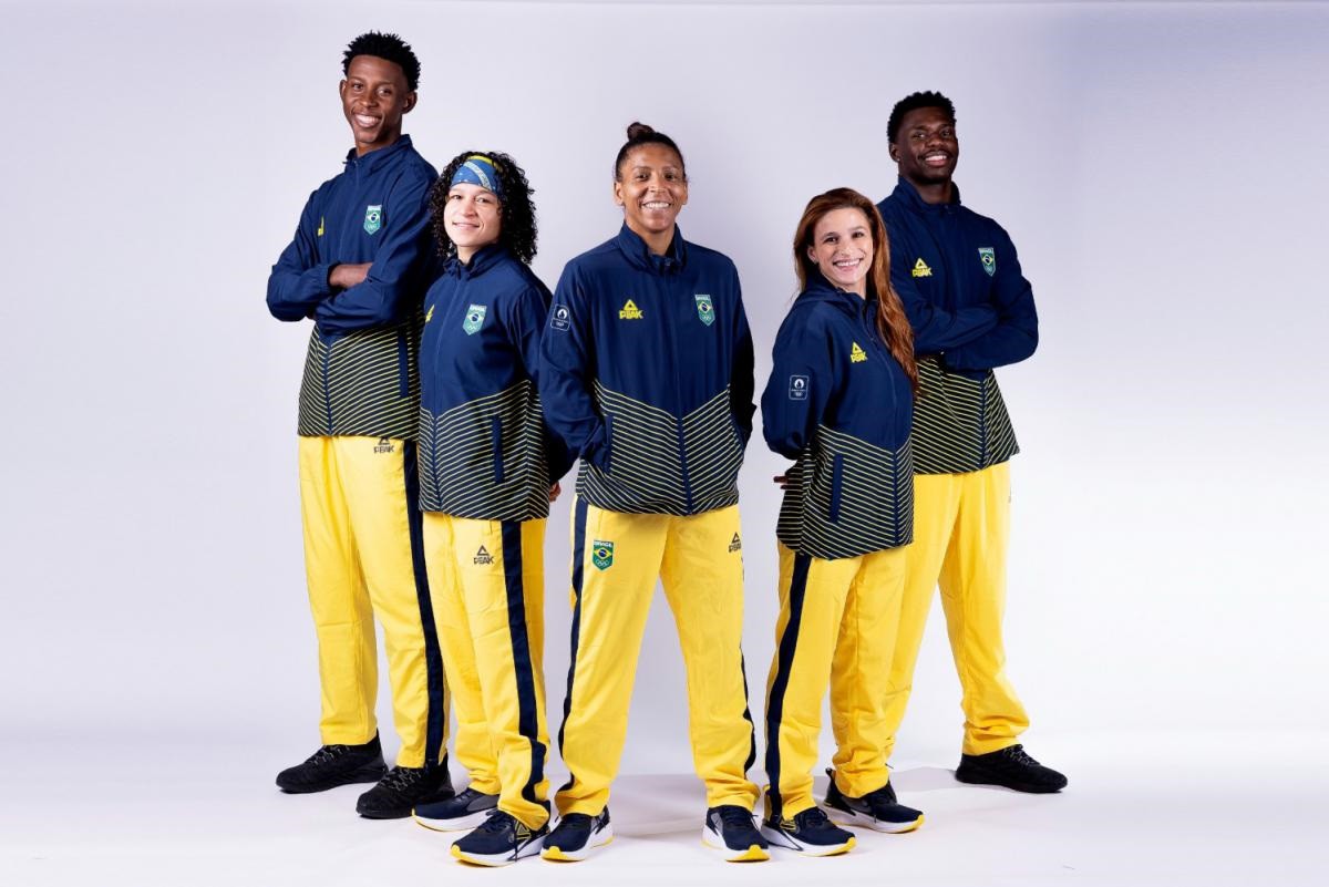 Uniformes Time Brasil Olimpiadas de Paris 2024