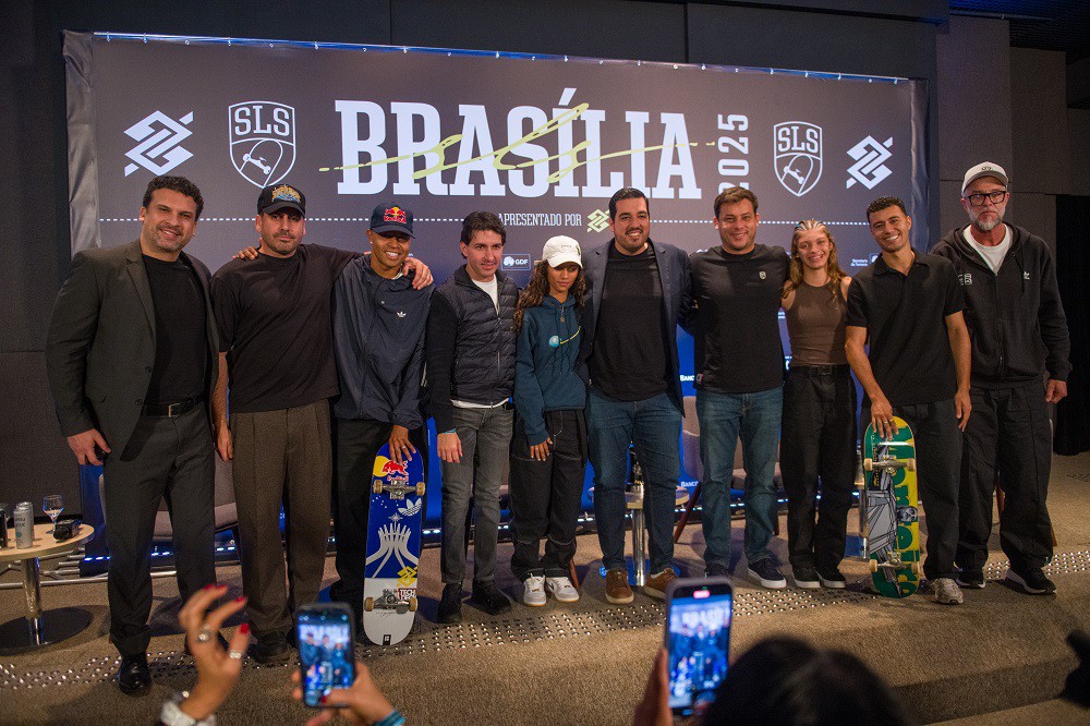 AEESB: Coletiva de imprensa celebra a chegada do SLS Spot Takeover ao coração da Capital Federal
