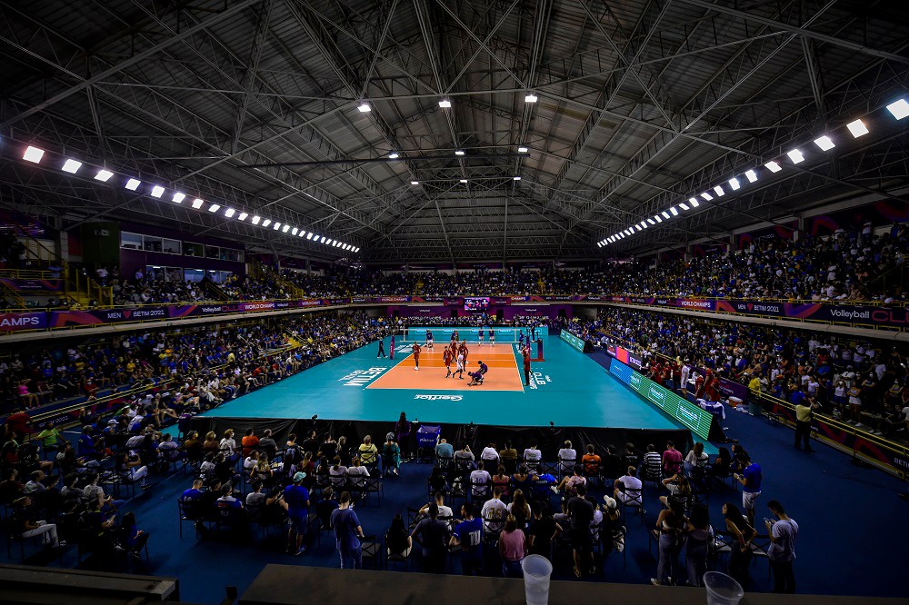 Ginásio Divino Braga em Betim recebe Copa América de vôlei