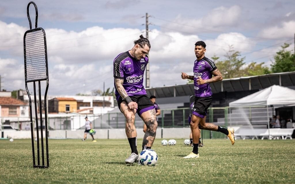 Partida entre Palmeiras e Ceará, pelo Brasileirão (Foto: Felipe Santos/Ceará SC)