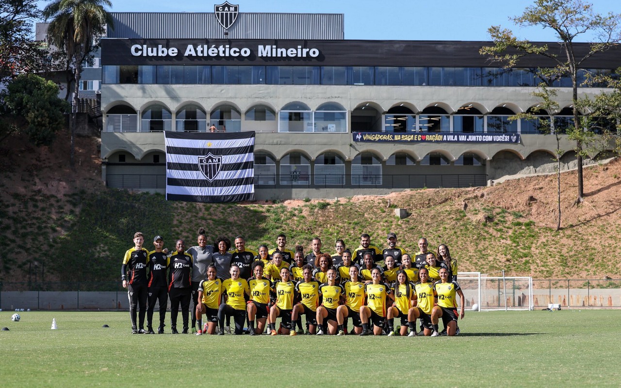 Time feminino do Atlético-MG (Foto: Daniela Veiga / Atlético)