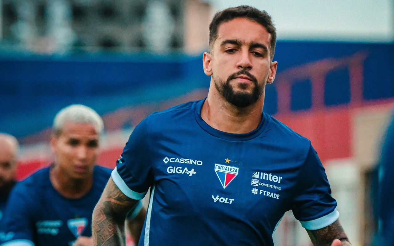 Fortaleza durante treino (Foto: Mateus Lotif/Fortaleza EC)