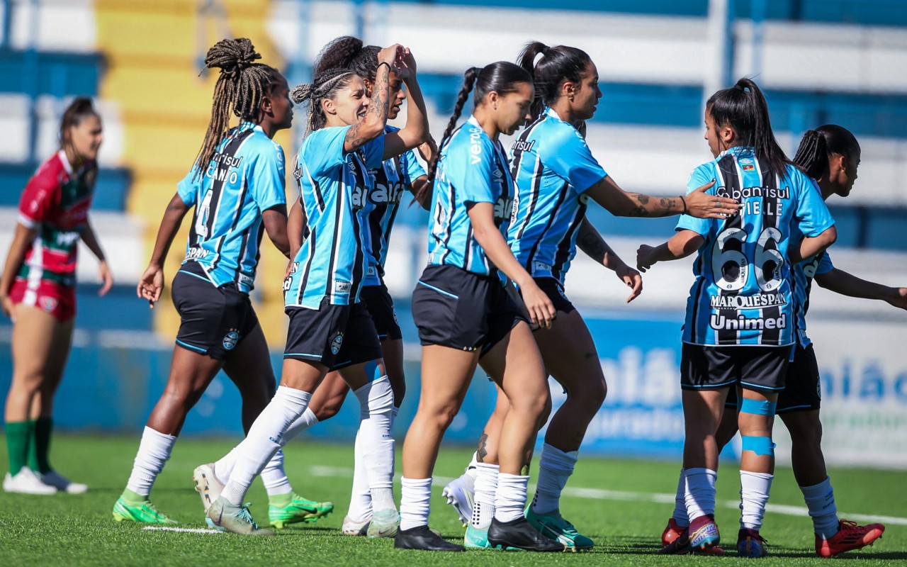 Após estreia com vitória, Gurias Gremistas enfrentam o Juventude pelo Campeonato Gaúcho. (Foto: Caroline Motta)