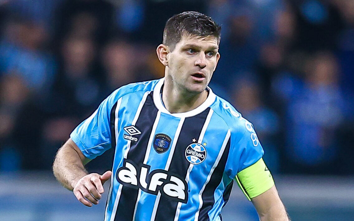 Kannemann pode ser preservado diante do Palmeiras. (Foto: Lucas Uebel/Grêmio FBPA)