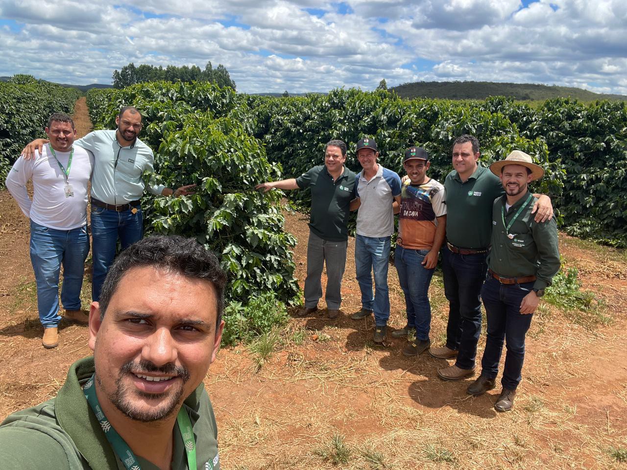 Na cafeicultura, a produtividade média aumentou 28%, a produção total cresceu 26%, enquanto o custo operacional por hectare caiu 40%