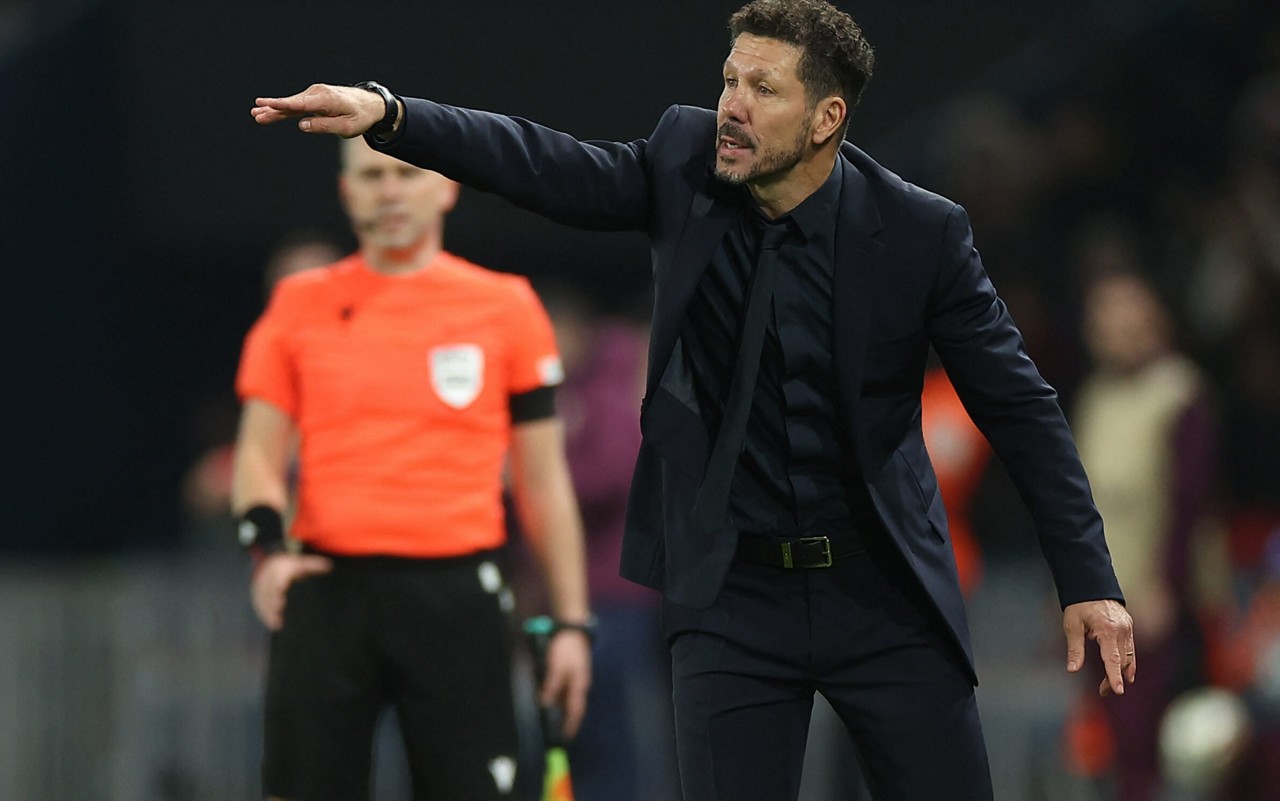 Diego Simeone comanda o Atlético de Madrid desde 2011 (Foto: FRANCK FIFE / AFP)