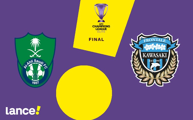 Al Ahli x Kawasaki Frontale pela final da Champions League da Ásia (Arte: Lance!)