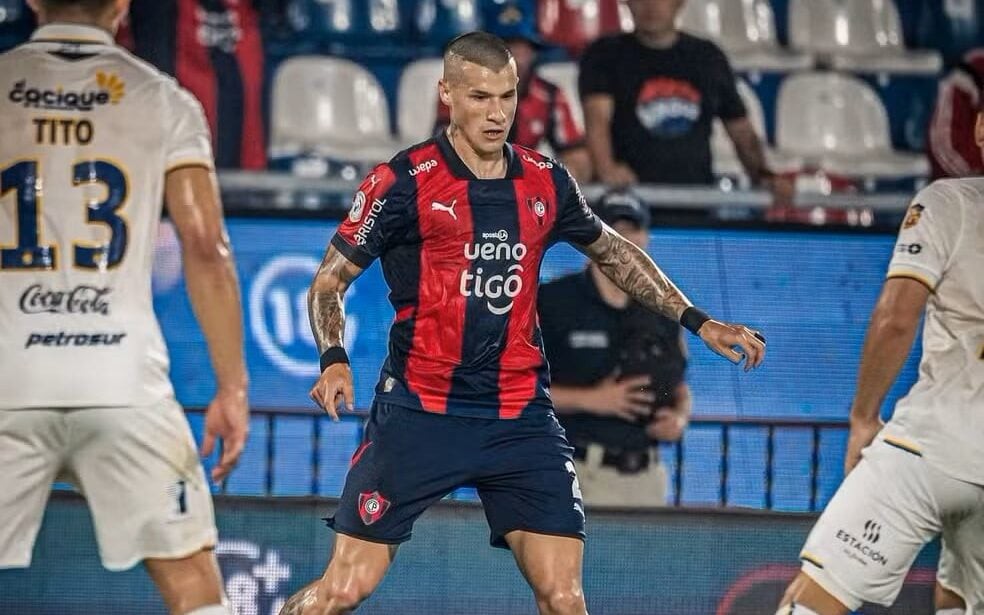 Contrato de Alan Benítez com o Cerro termina em julho (Foto: Cerro Porteño/Divulgação)