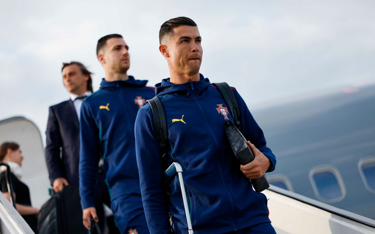 Cristiano Ronaldo pela seleção de Portugal às vésperas da decisão na Liga das Nações (Foto: Reprodução/Portugal)