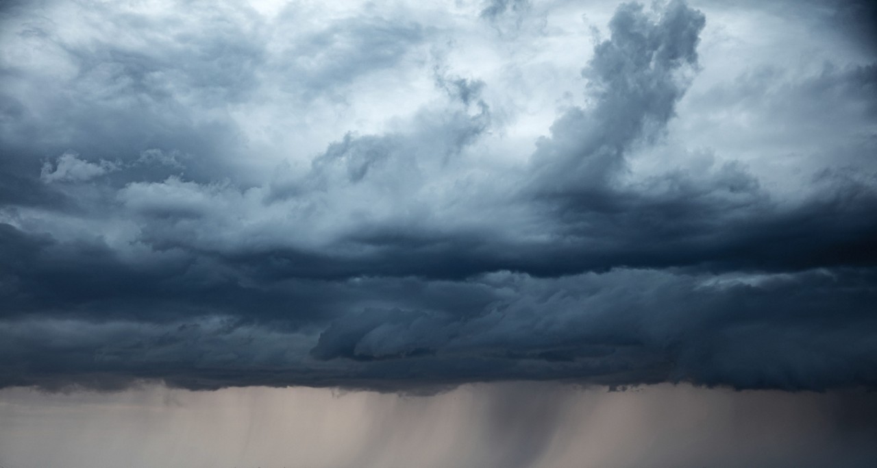 Stormy sky and rain.  apocalypse like
