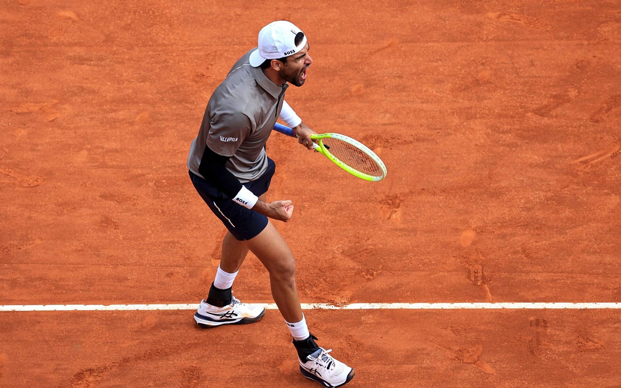 Matteo Berrettini, atual 34º do ranking da ATP (Foto: Valery HACHE / AFP)