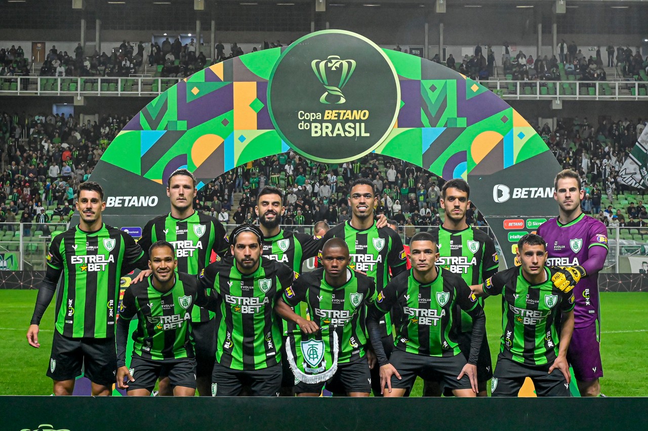 Elenco do América, quando da disputa da Copa do Brasil 2023