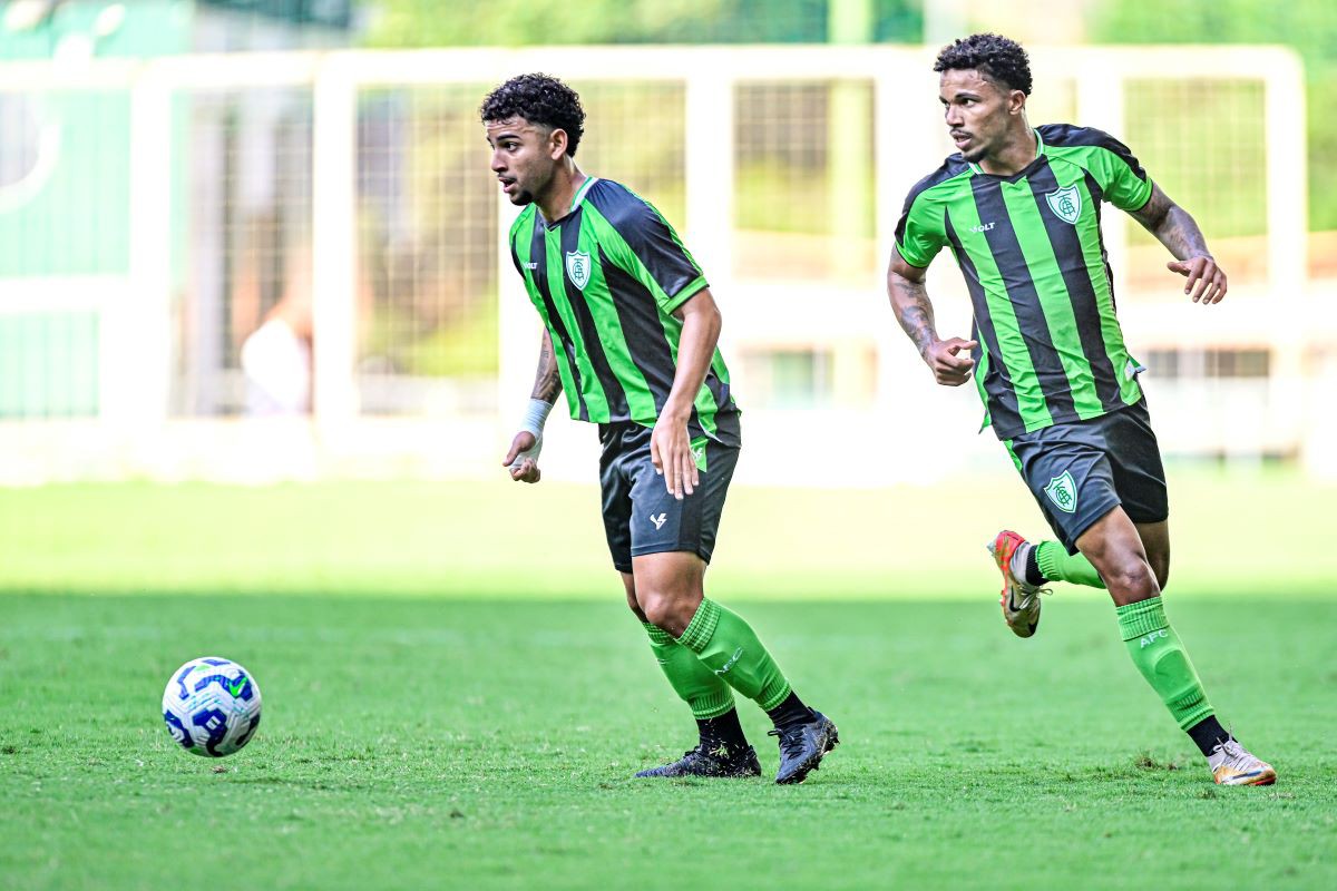 América sub-20 em partida do Campeonato Brasileiro