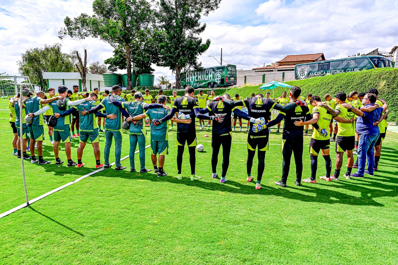 Visando à Série B do Campeonato Brasileiro, América fez mais um treinamento nesta terça-feira (18), no CT Lanna Drumond