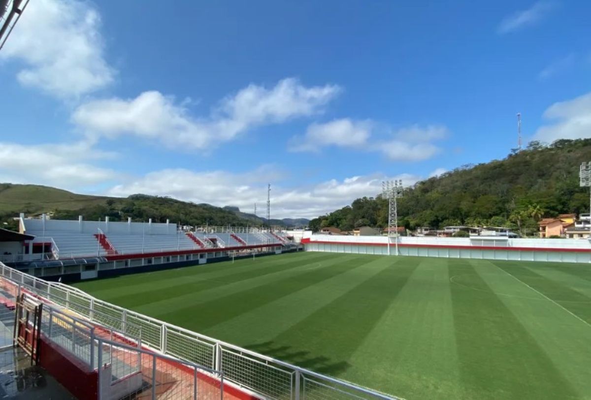 Almeidão, em Tombos, recebe Tombense x América