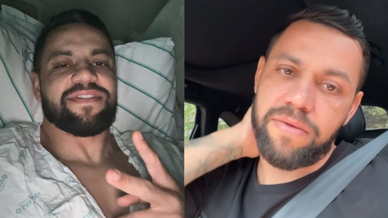 Atacante Felipe Azevedo, de 37 anos, usou as redes sociais para comentar sobre a cirurgia