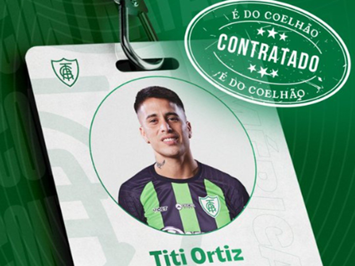 América anuncia contratação do atacante Titi Ortiz, de 32 anos