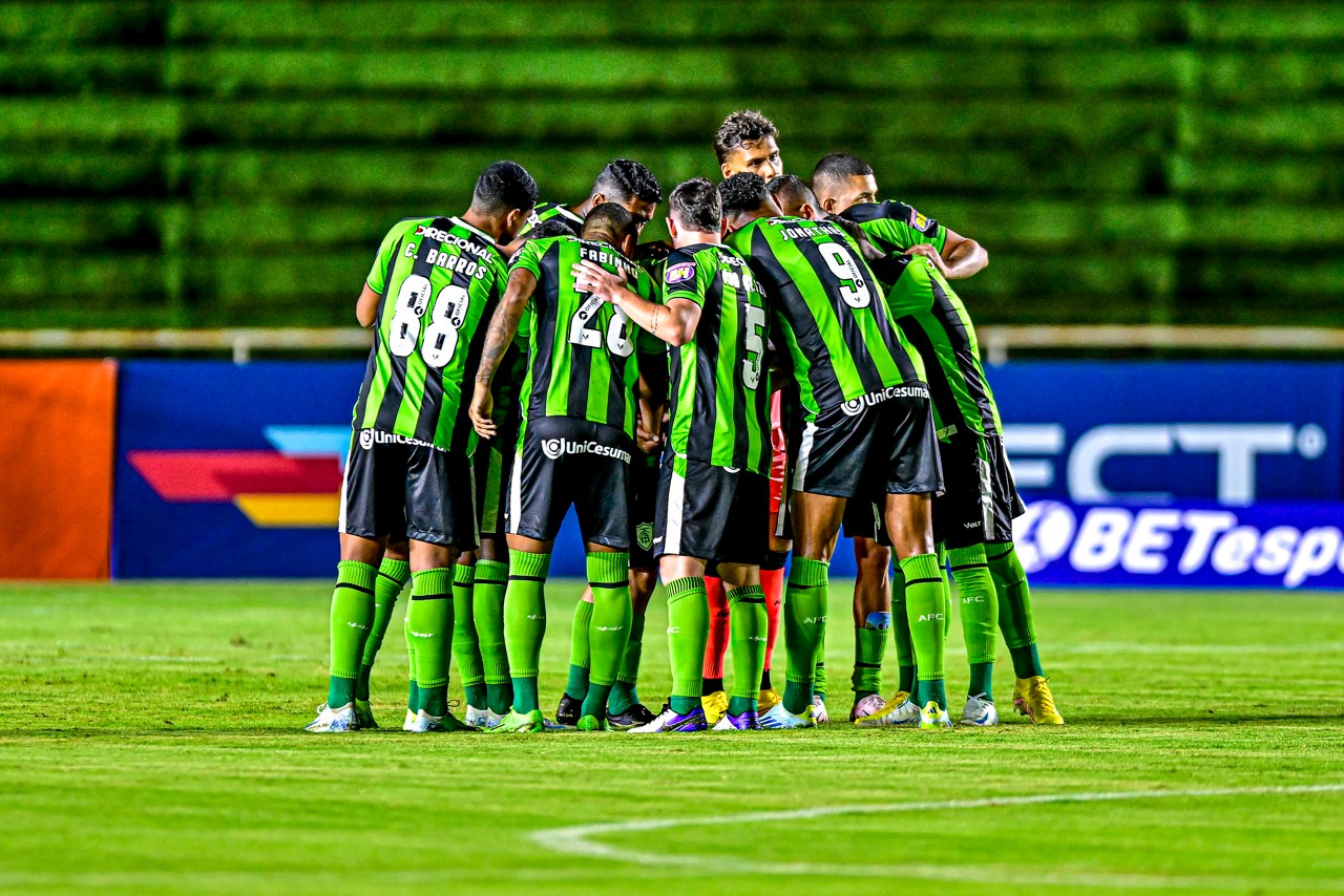 América estreou contra o Uberlândia, neste domingo