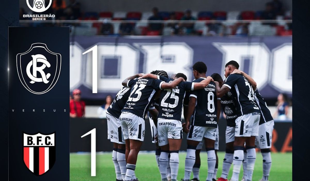 O jogo entre Remo e Botafogo-SP ocorreu no Mangueirão, em Belém (PA)