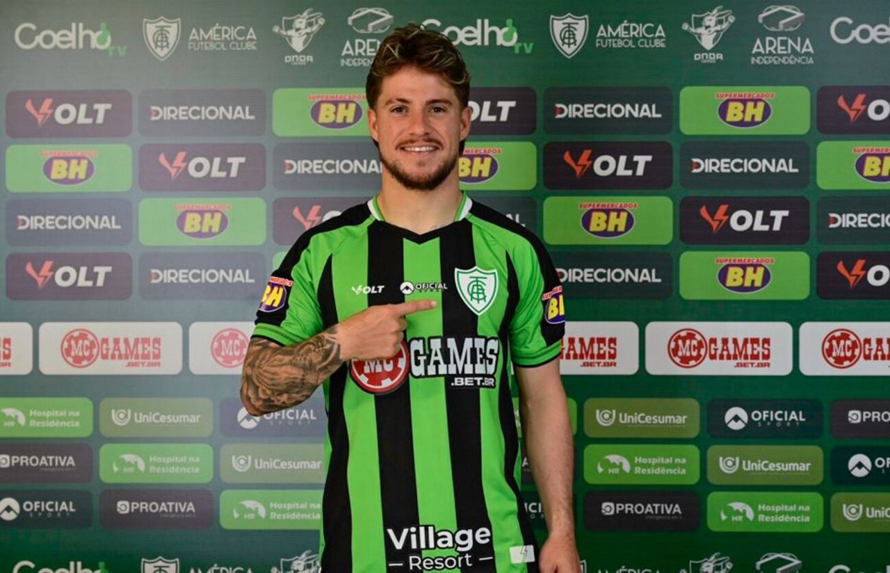 Revelado pelo Internacional, Guilherme Pato havia sido anunciado como reforço do América na última sexta (28)