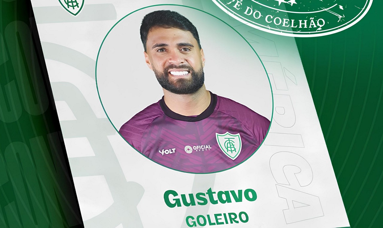América anuncia o goleiro Gustavo, ex-Juventude 