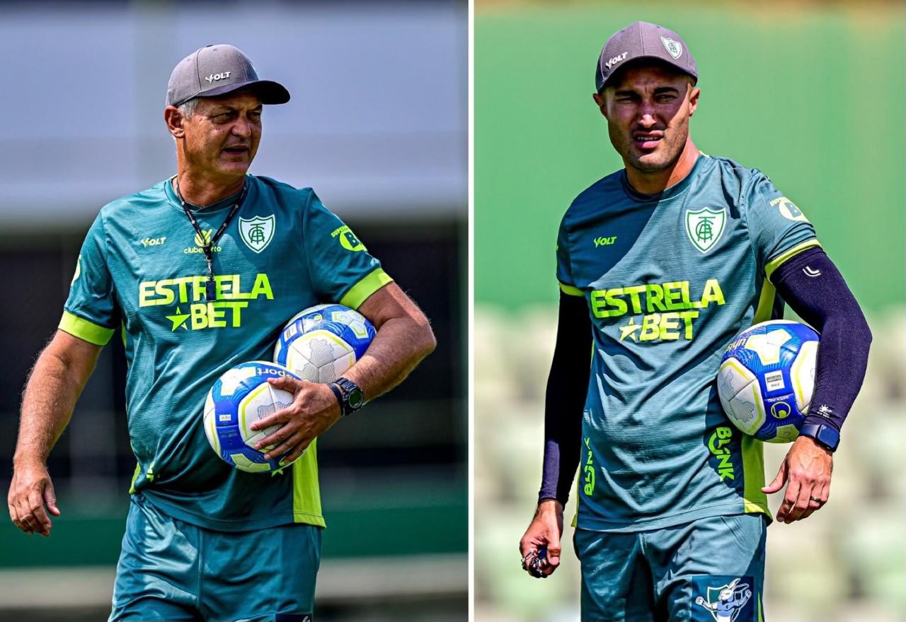 Lisca, atual treinador do América, substituiu Cauan de Almeida no meio do ano