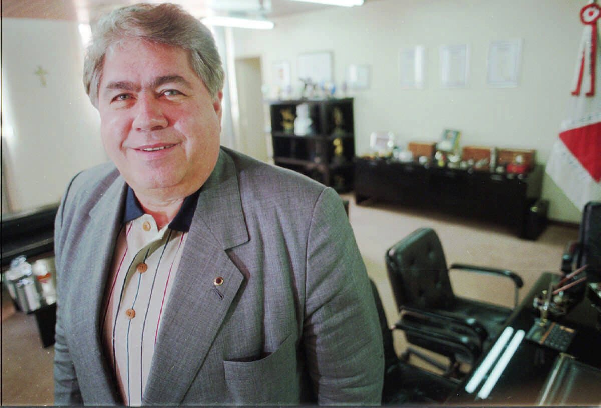 Ex- governardor de Minas, Newton Cardoso | Foto de 18/07/1997

