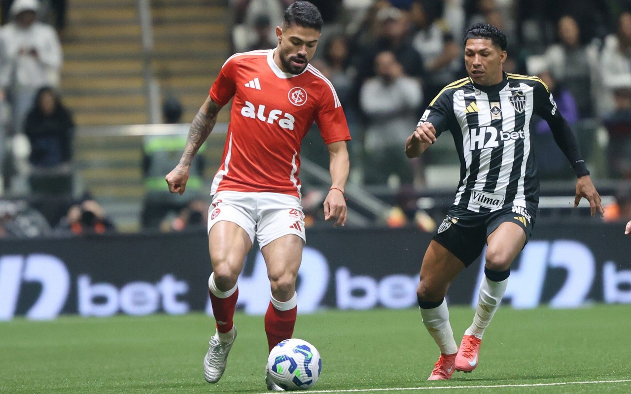 Partida contra o Atlético-MG repete problemas da temporada (Foto: Ricardo Duarte/SC Internacional)