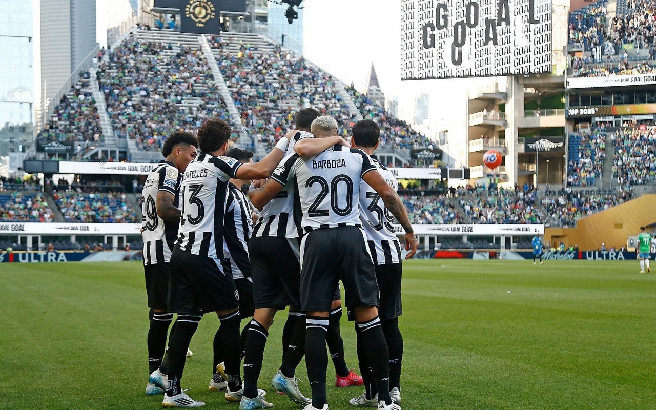 Botafogo estreou com vitória no Mundial de Clubes (Foto: Vítor Silva/Botafogo)