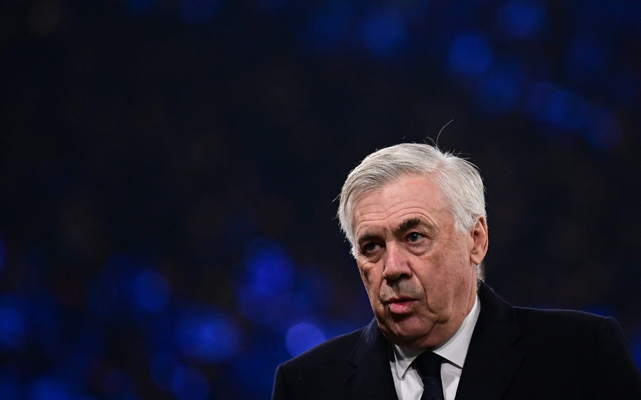 Carlo Ancelotti, treinador do Real Madrid (Foto: Marco Bortorello/AFP)