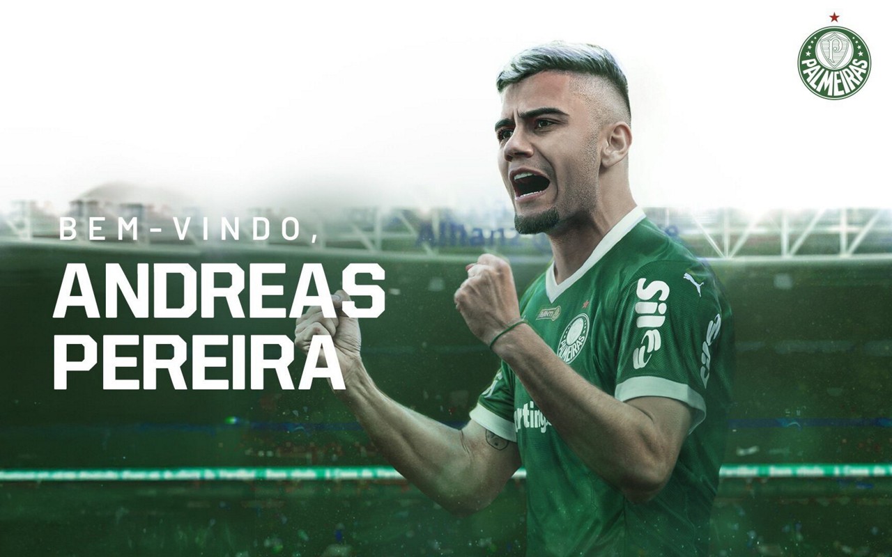 Andreas Pereira, meia do Palmeiras (Foto: Divulgação/Palmeiras)