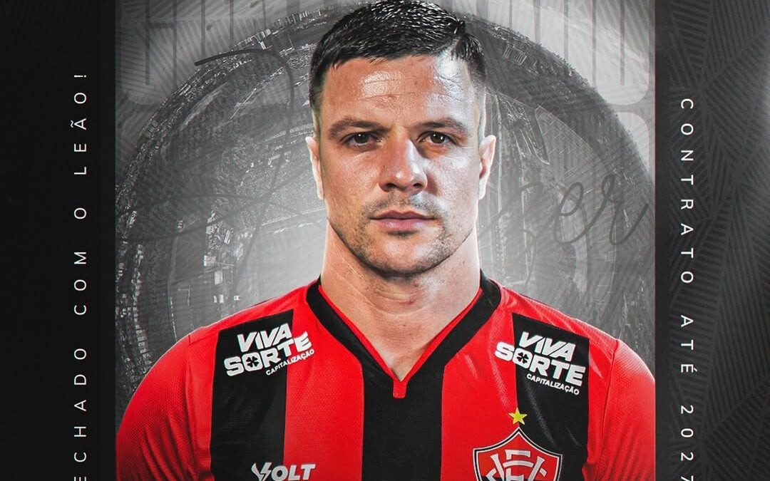 Renato Kayzer é anunciado pelo Vitória (Foto: Divulgação / EC Vitória)