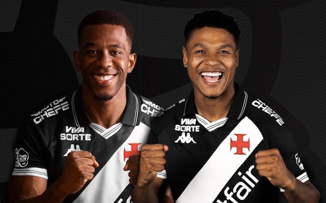 Carlos Cuesta e Matheus França (Foto: Divulgação/Vasco)