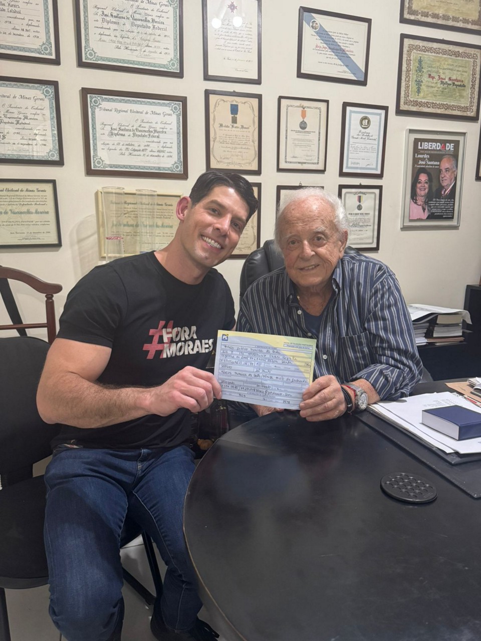 Superman do PL se filia ao diretório de Minas Gerais para disputar Senado