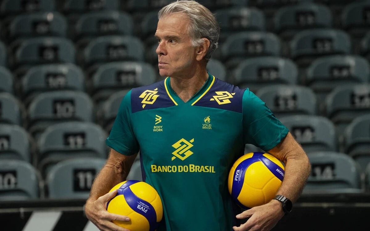 Bernardinho comandou a Seleção Brasileira de Vôlei Masculino nas Olimpíadas de Paris (Foto: Divulgação / CBV)