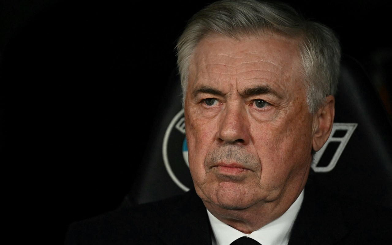 Carlo Ancelotti, treinador do Real Madrid
