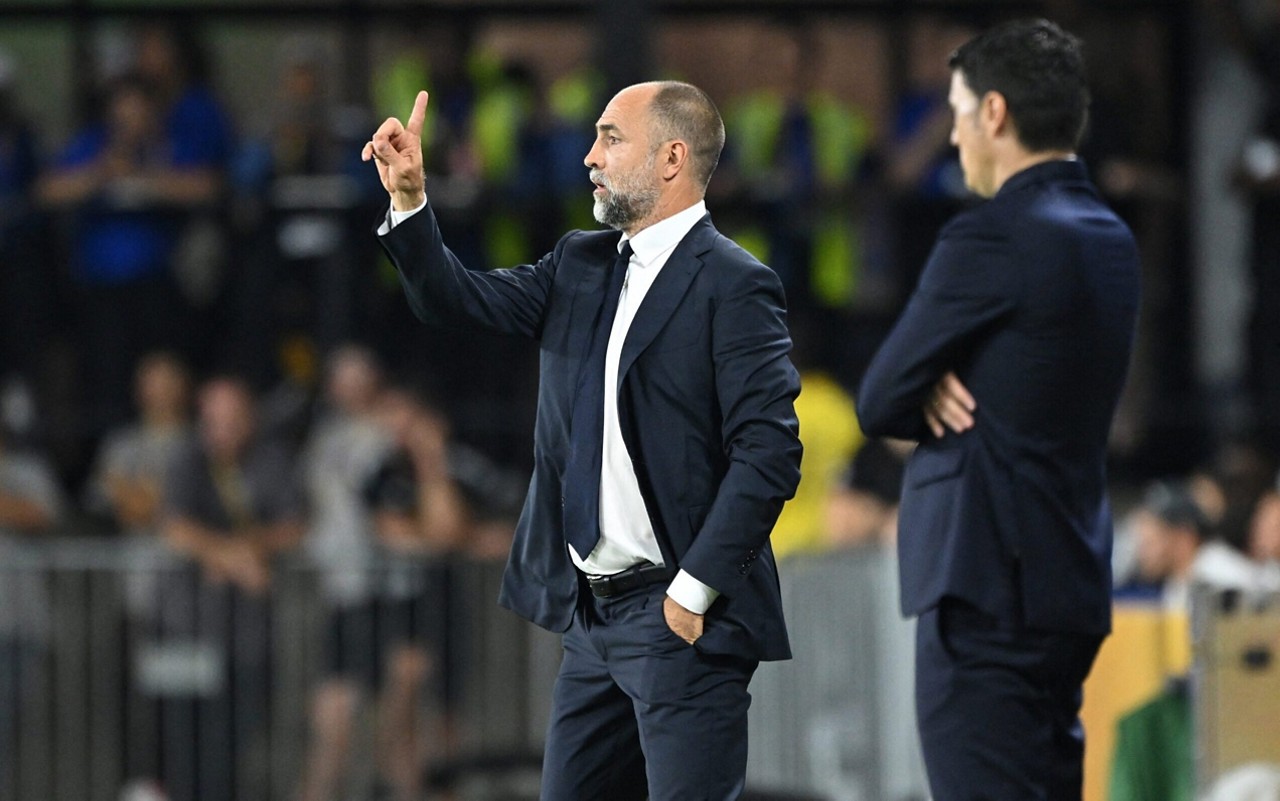Igor Tudor na partida entre Juventus e Al Ain (Foto: Roberto Schmidt/AFP)