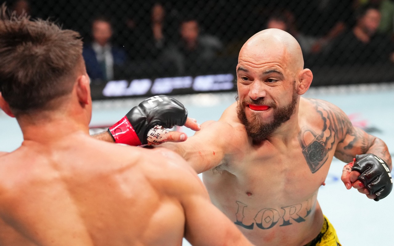 Jean Silva em ação no UFC (Foto: Divulgação/UFC)