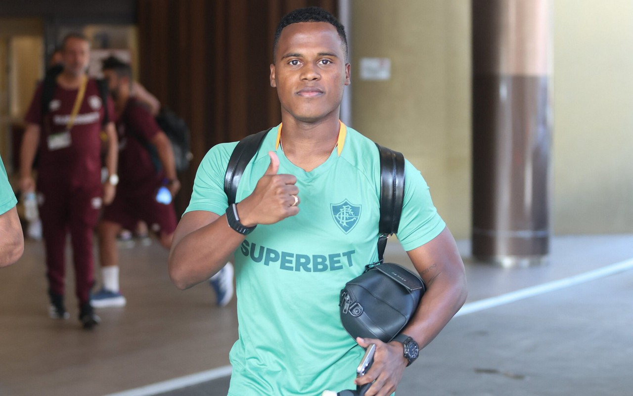 Arias falou sobre o momento no Mundial (Foto: Marcelo Gonçalves/Fluminense FC)