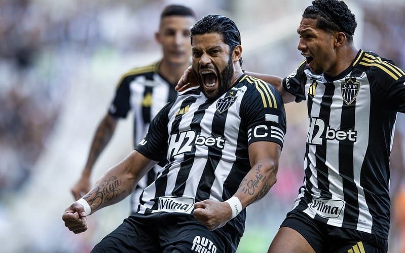 Hulk, maior artilheiro do Atlético-MG no Campeonato Mineiro no século XXI, marcou 37 gols na competição. (Foto: Pedro Souza/Atlético)