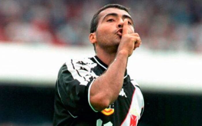Romário, maior artilheiro do Vasco no Campeonato Carioca no século XXI, marcou 36 gols na competição. (Foto: Arquivo/Lance!)