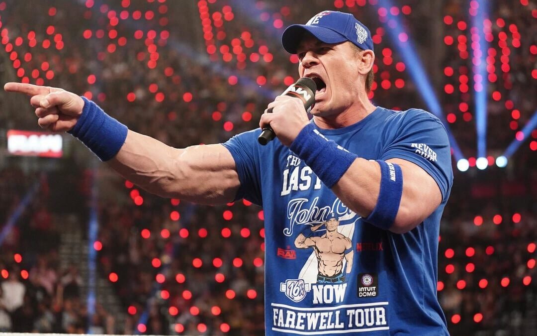 John Cena irá se aposentar no fim de 2025 (Foto: Divulgação / WWE)