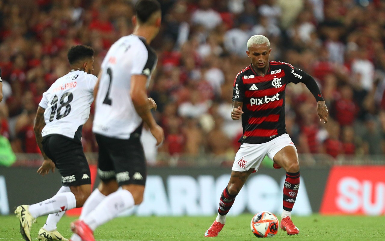 Wesley em campo pelo Campeonato Carioca (Foto: Gilvan de Souza/Flamengo)