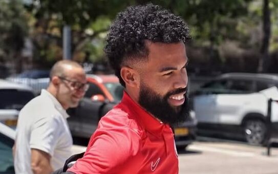 Falcão foi apresentado no Hapoel Tel Aviv nesta terça-feira (8). Foto: Divulgação/Hapoel
