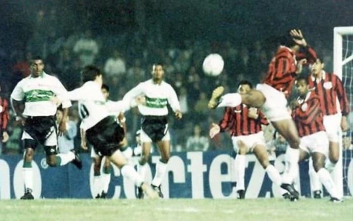 Coritiba 3x0 Athletico, pela Série B de 1995, no Couto Pereira. Divulgação/Coritiba