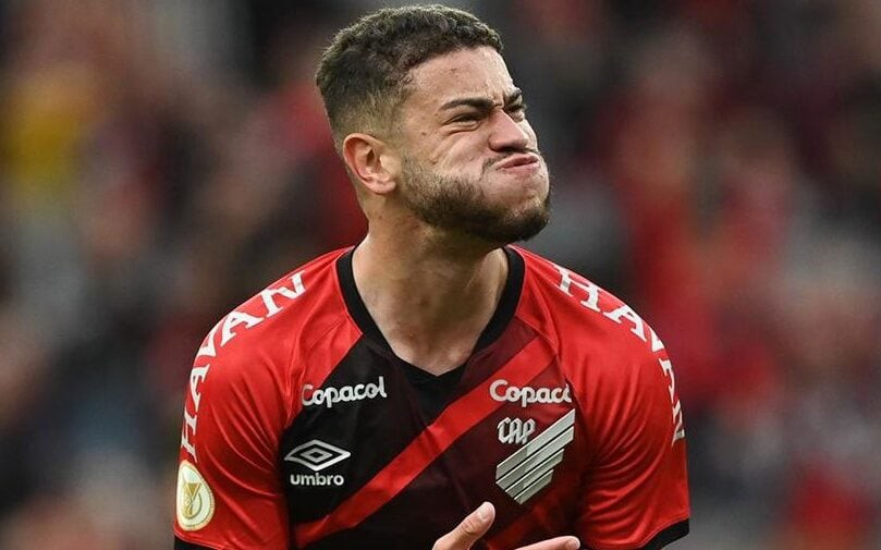 Rômulo fez 80 jogos e marcou 10 gols pelo Athletico. Foto: Divulgação/Athletico